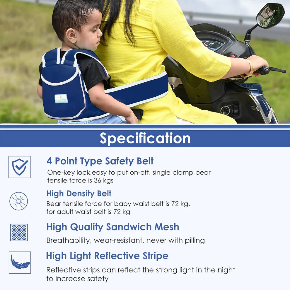 Baby Safety Belt for 2 Wheeler