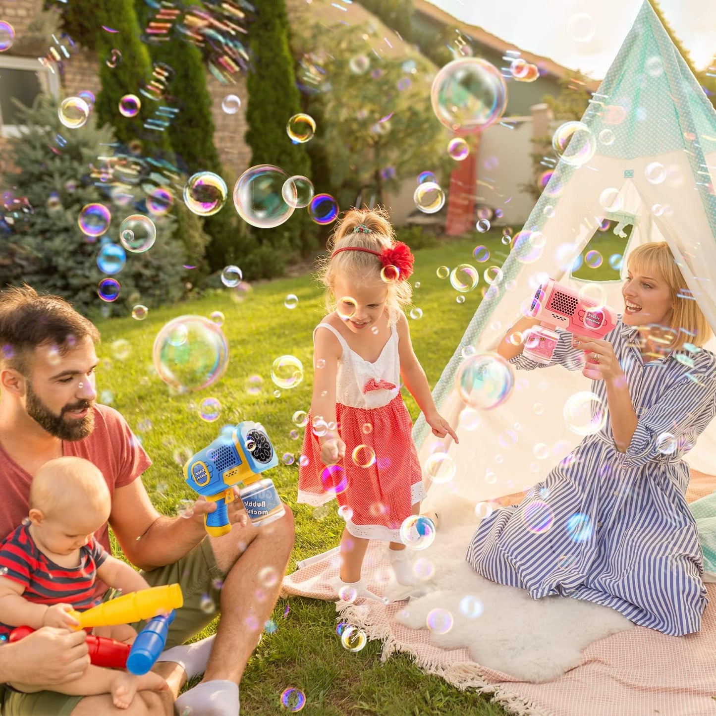 Kids Automatic Soap Based Bubble Blowe