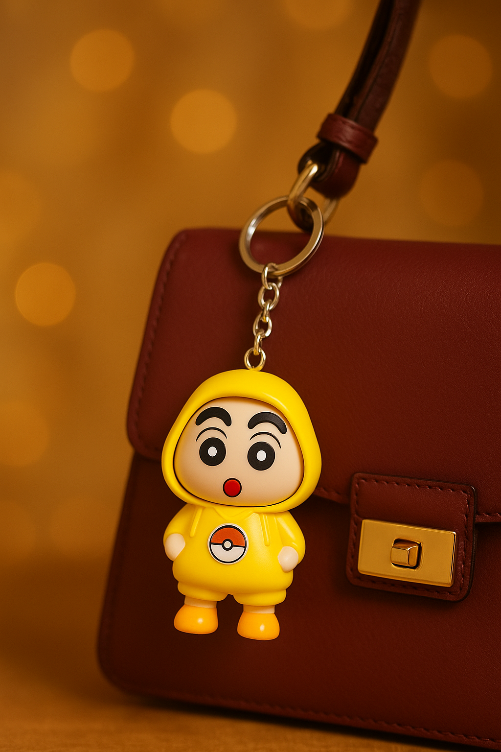 Shinchan Face Chaning Keychain