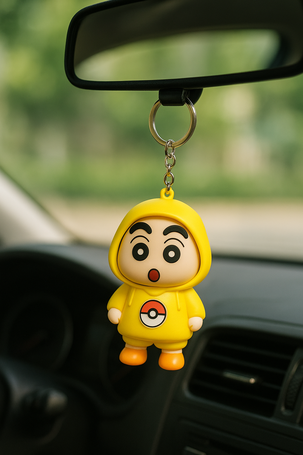 Shinchan Face Chaning Keychain