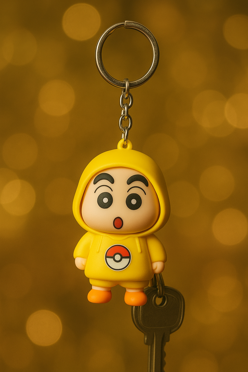 Shinchan Face Chaning Keychain