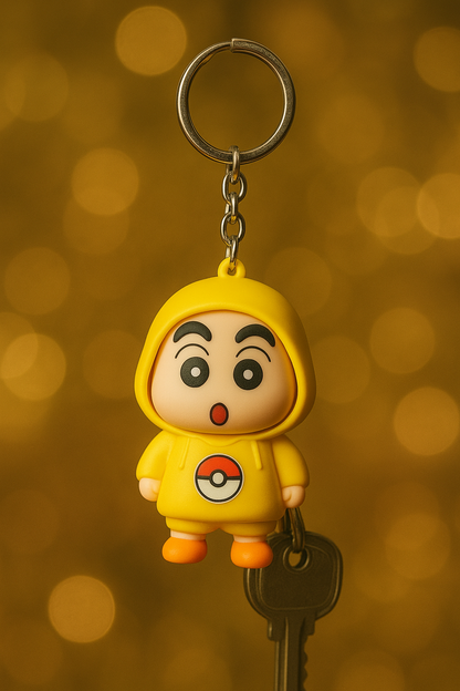Shinchan Face Chaning Keychain