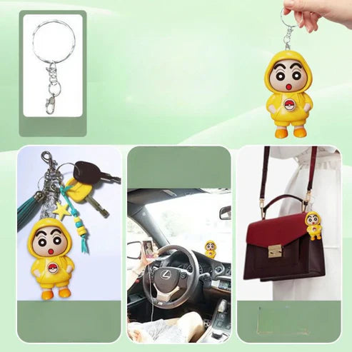 Shinchan Face Chaning Keychain