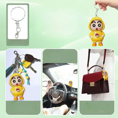 Shinchan Face Chaning Keychain