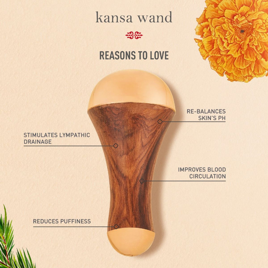 Kansa Ayurvedic Wand