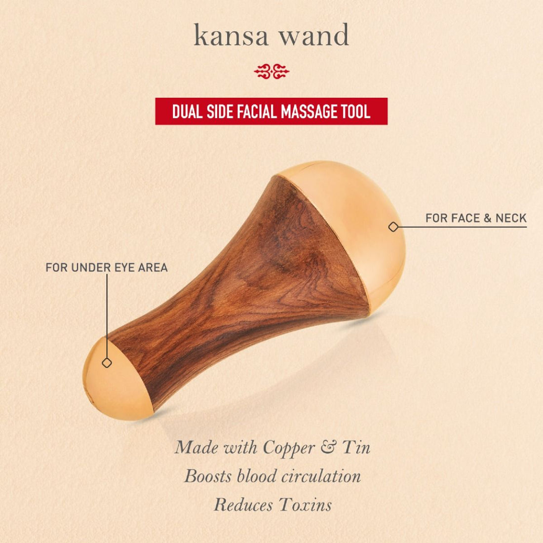 Kansa Ayurvedic Wand