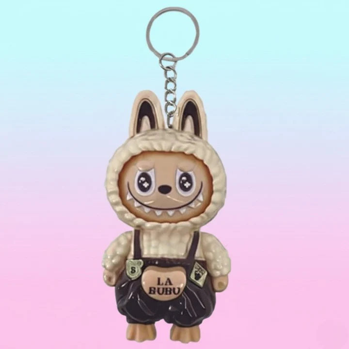 Labubu Face-Changing Keychain