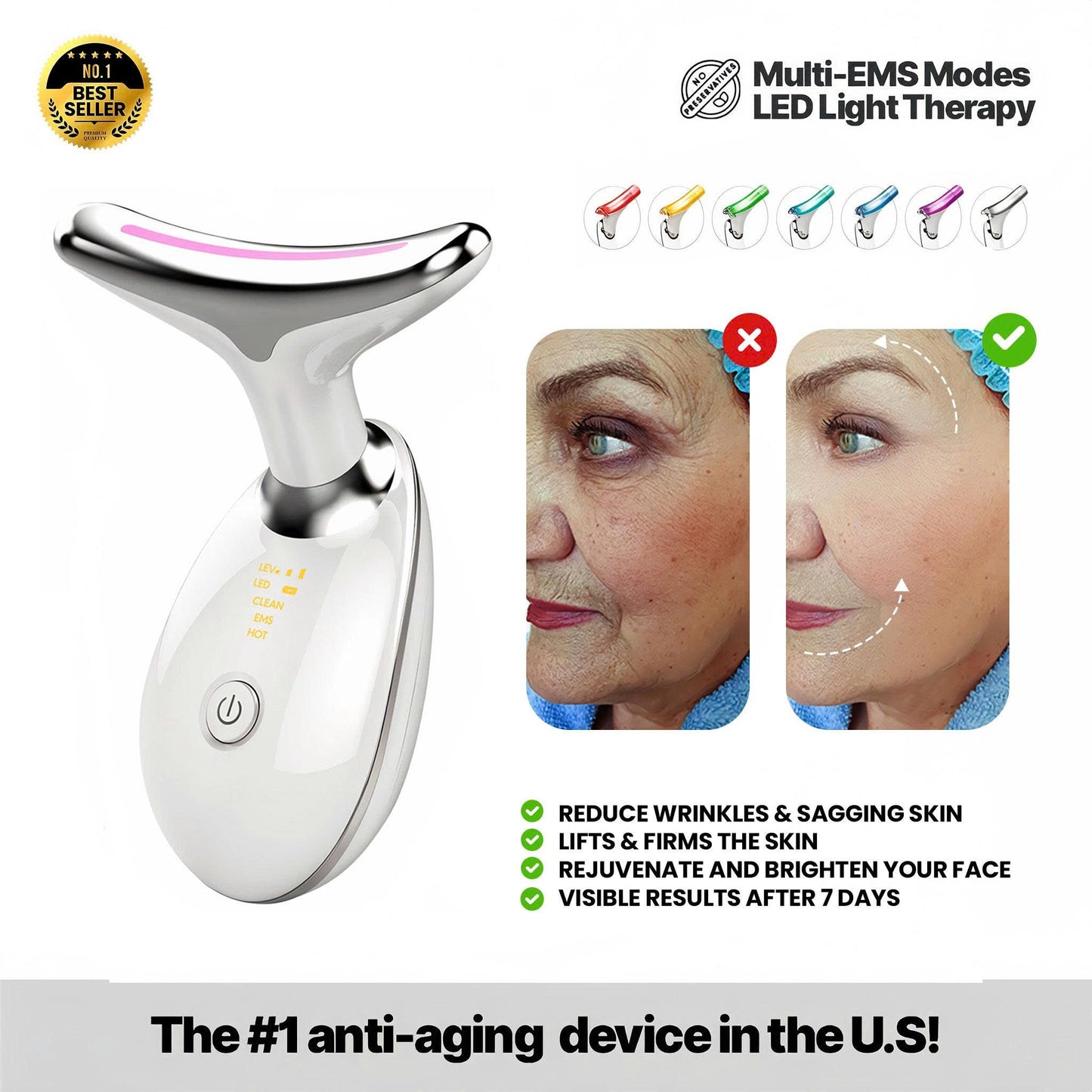 7-in-1 LED Facial Sculptor